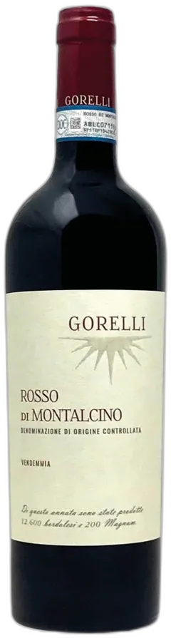 image du vin Rosso di Montalcino Doc Giuseppe Gorelli 2022