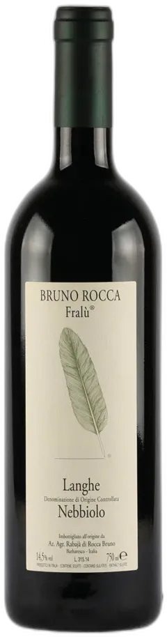 vue du vin Langhe Doc Nebbiolo Fralù Bruno Rocca 2024