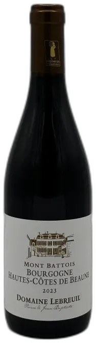 aperçu du vin Bourgogne Hautes Côtes de Beaune Rouge Domaine Lebreuil