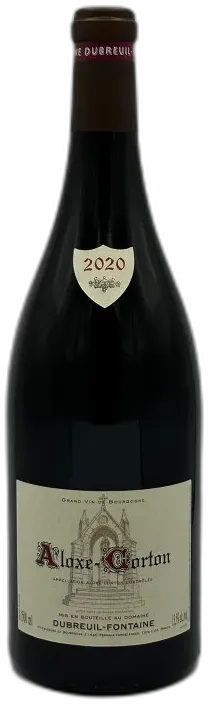 vue du vin Aloxe Corton 2020 Domaine Dubreuil Fontaine