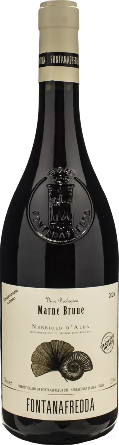 photos du vin Nebbiolo d’Alba Doc Marne Brune Fontanafredda 2023