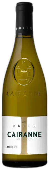 image du vin Cairanne la Confluence Blanc 2024 Maison Ogier
