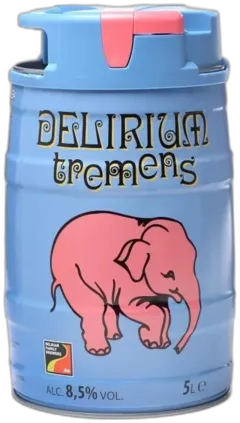 image du vin Fût de Biere Delirium Tremens Mini Fût