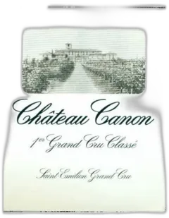 photo du vin Château Canon Aoc Saint-Emilion Grand Cru 2016 bt