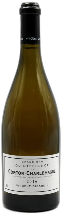 vue du vin Corton Charlemagne Grand Cru 2021 Vincent Girardin
