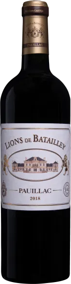 vue du vin Château Batailley 2017 Rouge