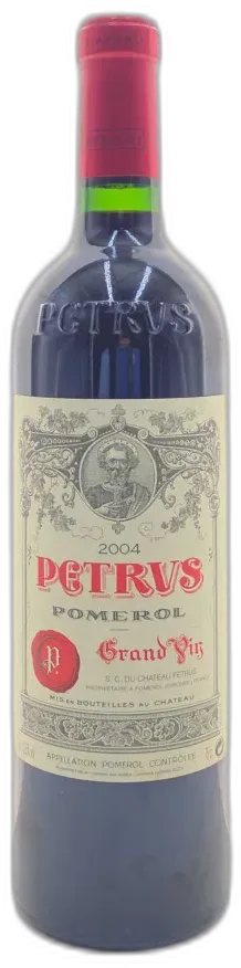 image du vin Pétrus 2004