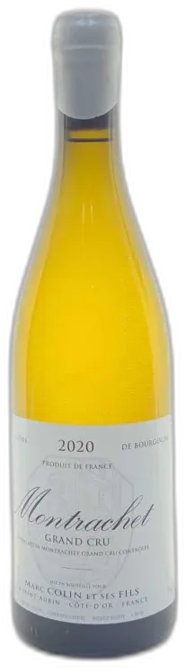 photo du vin Montrachet Domaine Marc Colin & Fils 2020