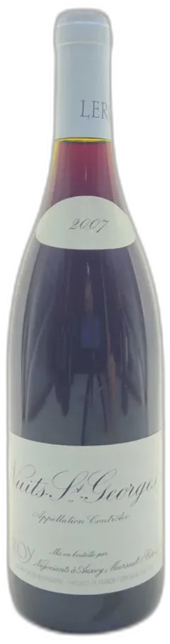 capture du vin Nuits-Saint-Georges Maison Leroy 2007