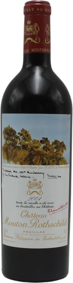 photo du vin Château Mouton Rothschild 2004