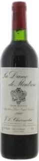 photo du vin Chateau Dame de Montrose 1998 Chateau Montrose