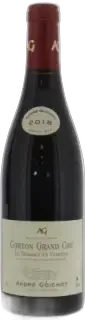 photo du vin Corton le Rognet et Corton Grand Cru 2018 Andre Goichot