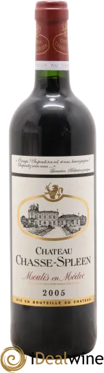 photo du vin Château Chasse Spleen