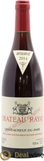 aperçu du vin Châteauneuf-du-Pape Château Rayas Emmanuel Reynaud