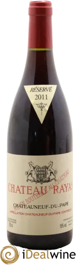 aperçu du vin Châteauneuf-du-Pape Château Rayas Emmanuel Reynaud