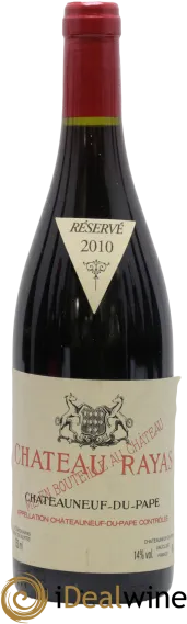 aperçu du vin Châteauneuf-du-Pape Château Rayas Emmanuel Reynaud