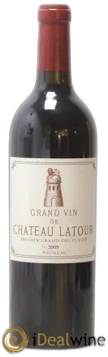 illustration du vin Château Latour 1er Grand Cru Classé