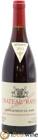 aperçu du vin Châteauneuf-du-Pape Château Rayas Emmanuel Reynaud