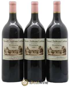 aperçu du vin Vieux Château Certan