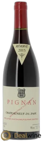 vue du vin Châteauneuf-du-Pape Pignan Emmanuel Reynaud