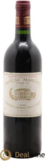 photo du vin Château Margaux 1er Grand Cru Classé