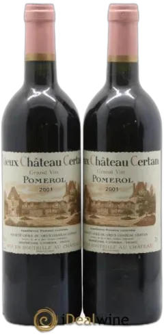 aperçu du vin Vieux Château Certan