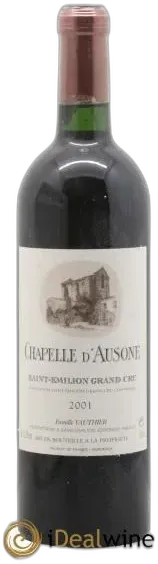 vue du vin Chapelle D&Apos;Ausone Second Vin