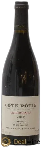 capture du vin Côte-Rôtie le Combard Barge