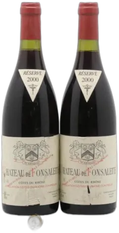 photos du vin Côtes-du-Rhône Château de Fonsalette Emmanuel Reynaud