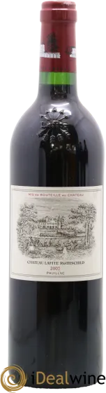 photos du vin Château Lafite Rothschild 1er Grand Cru Classé
