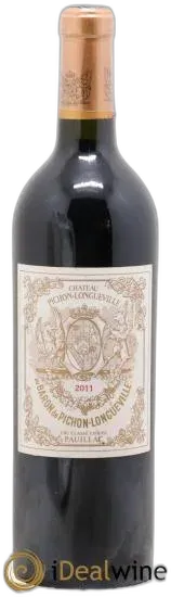photo du vin Pichon Longueville Baron 2ème Grand Cru Classé