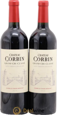 image du vin Château Corbin Grand Cru Classé