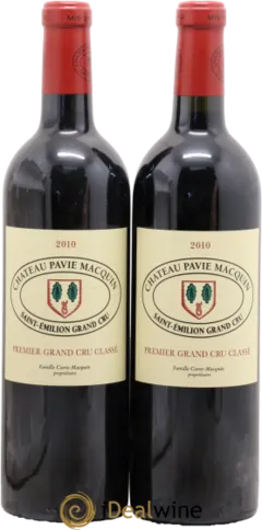 photo du vin Château Pavie Macquin 1er Grand Cru Classé B