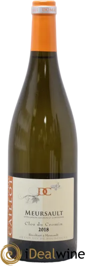 aperçu du vin Meursault Clos du Cromin Michel Caillot