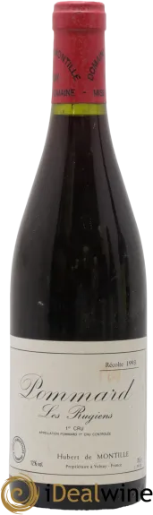 photos du vin Pommard 1er Cru les Rugiens de Montille