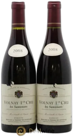 illustration du vin Volnay 1er Cru les Santenots Bernard et Thierry Glantenay