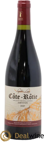 photo du vin Côte-Rôtie Améthyste Vignobles Levet
