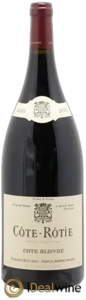 photo du vin Côte-Rôtie Côte Blonde René Rostaing