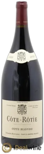 photo du vin Côte-Rôtie Côte Blonde René Rostaing