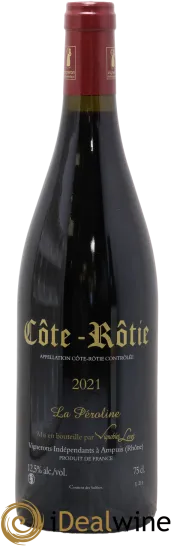 photo du vin Côte-Rôtie la Péroline Vignobles Levet