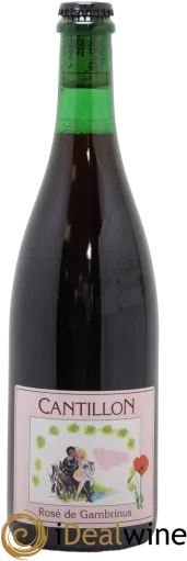 illustration du vin Bière Rosé de Gambrinus Cantillon Lambic