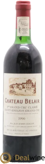 photos du vin Château Belair 1er Grand Cru Classé B