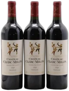 vue du vin Château Clerc Milon 5ème Grand Cru Classé