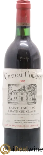 image du vin Château Corbin Grand Cru Classé
