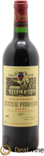 photo du vin Château Ferrande