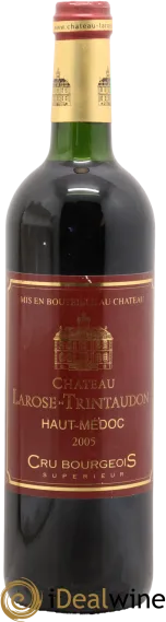 vue du vin Château Larose Trintaudon Cru Bourgeois Supérieur Haut-Médoc