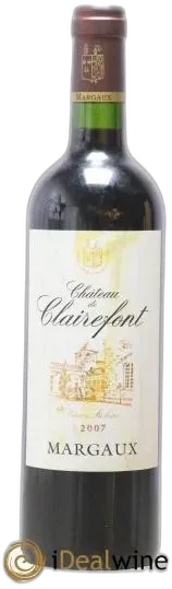 image du vin Margaux Château de Clairefont