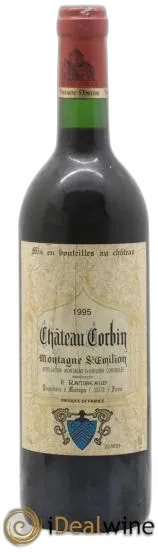 vue du vin Montagne Saint-Émilion Château Corbin