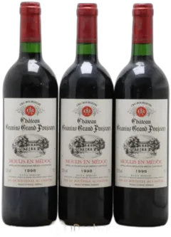 aperçu du vin Moulis en Médoc Château Granins Grand Poujeaux