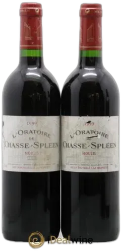 aperçu du vin Oratoire de Chasse Spleen Second Vin